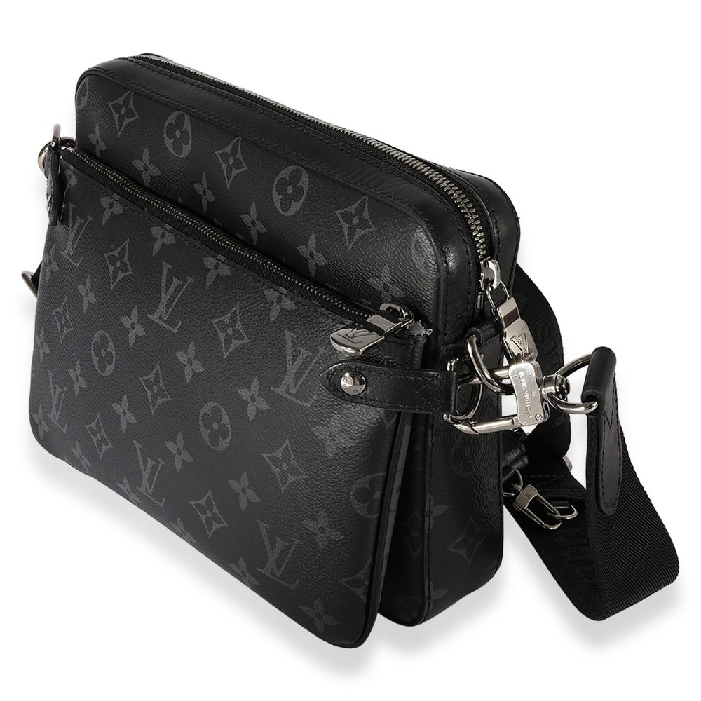 Louis Vuitton Monogram Eclipse Reverse Trio Messe… - image 2